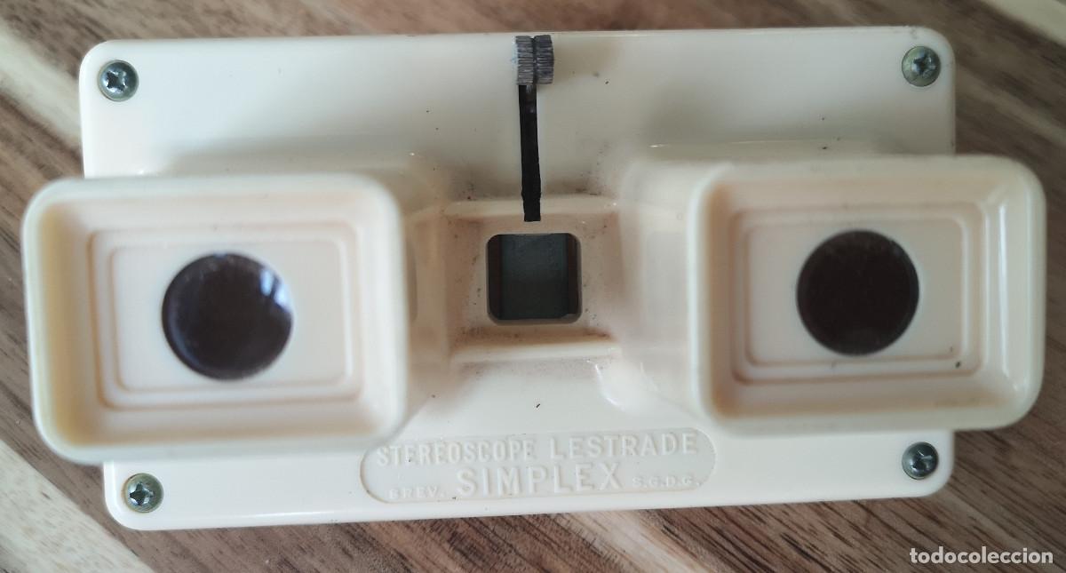 Fotocamere: VISOR STEREOSCOPE LESTRADE SIMPLEX ( 12x8x7 cm )