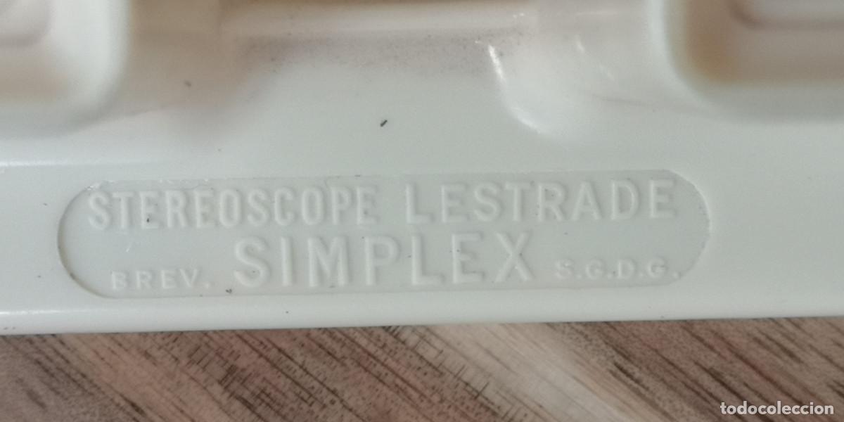 C&aacute;mara de fotos: VISOR STEREOSCOPE LESTRADE SIMPLEX ( 12x8x7 cm ) - Foto 2