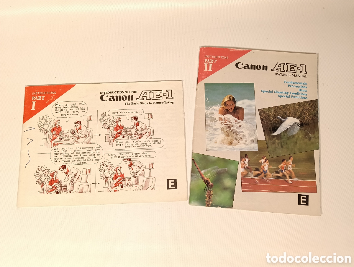 C&aacute;mara de fotos: INSTRUCCIONES CAMARA CANON AE-1 - Foto 1