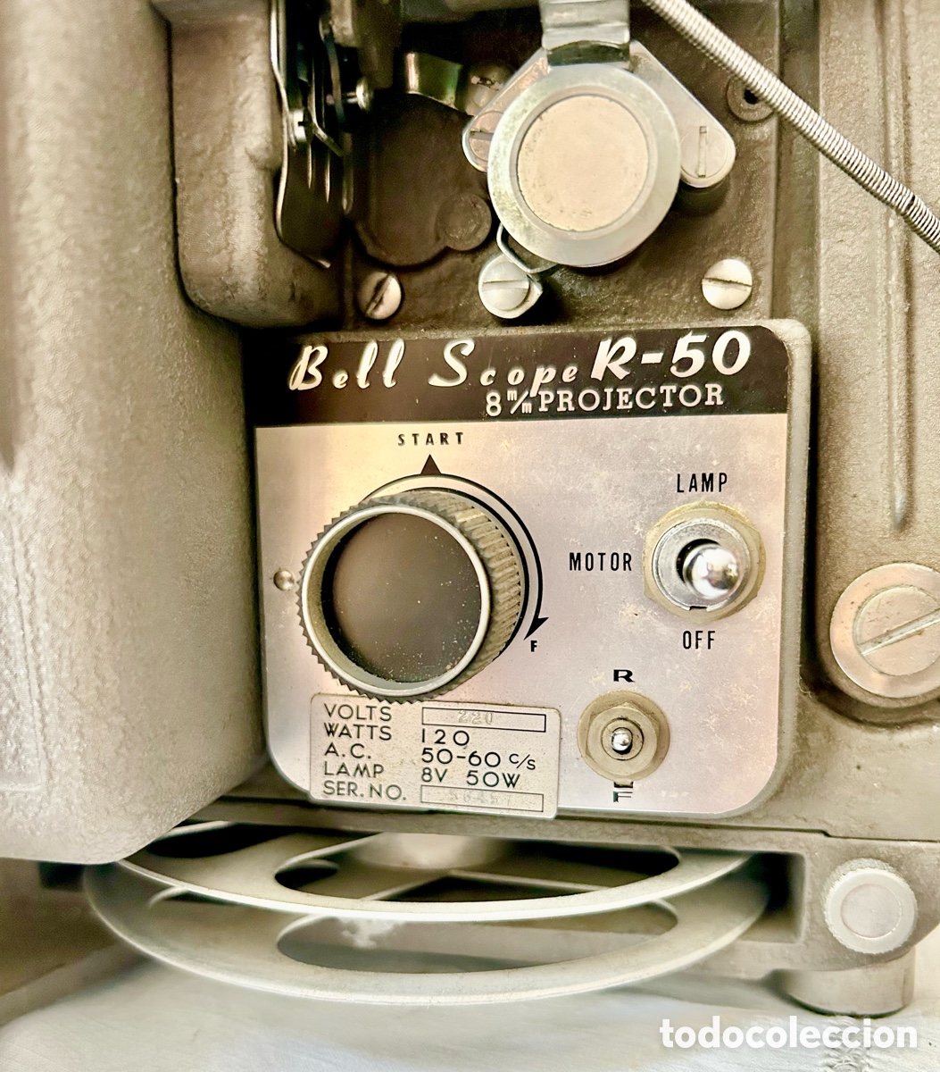 C&aacute;mara de fotos: Bell & Howell 50 R-50 Projector - Foto 4
