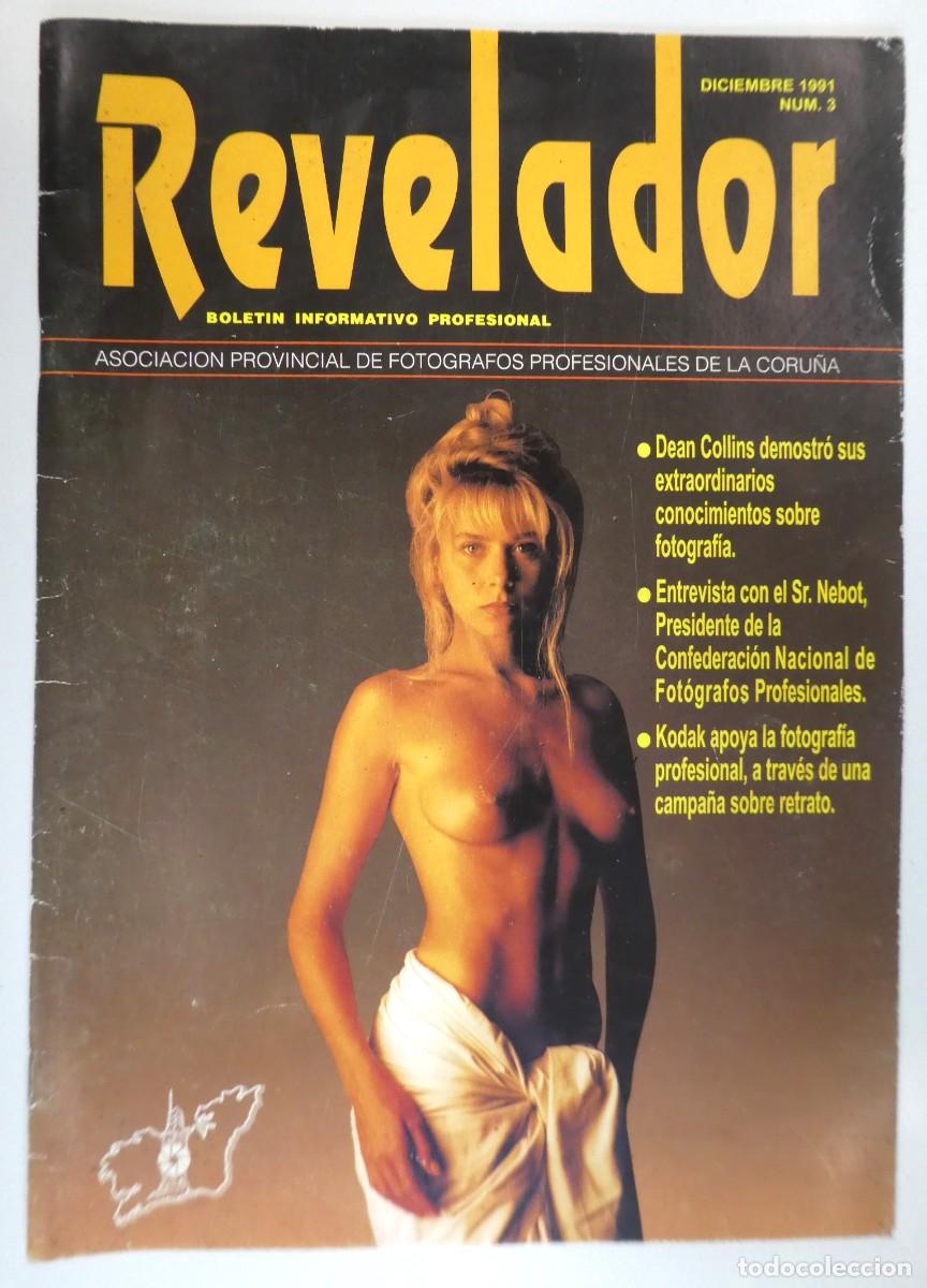 Fotokamera: Revista Revelador Diciembre 1991 N&ordm; 3, Fotografos Profesionales de la Coru&ntilde;a