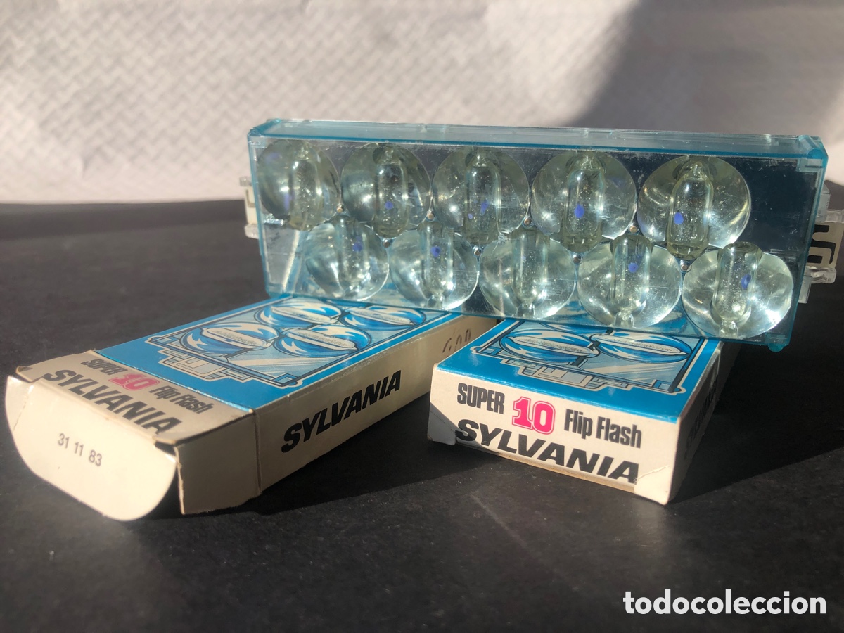 C&aacute;mara de fotos: Antiguas cajas de flash SYLVANIA - Foto 3