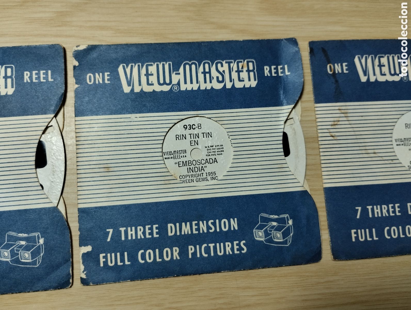 C&aacute;mara de fotos: View Master 930 A-B-C Rin Tin Tin Espa&ntilde;ol 1955 - Foto 2