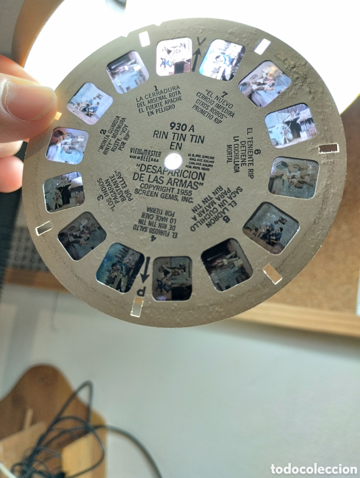 C&aacute;mara de fotos: View Master 930 A-B-C Rin Tin Tin Espa&ntilde;ol 1955 - Foto 4