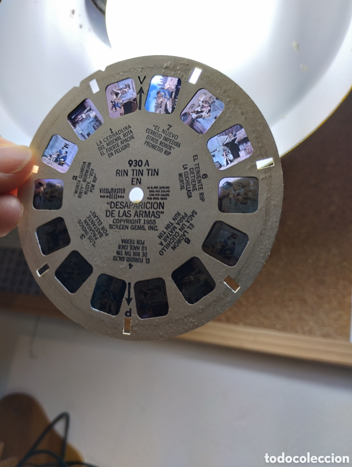 C&aacute;mara de fotos: View Master 930 A-B-C Rin Tin Tin Espa&ntilde;ol 1955 - Foto 6