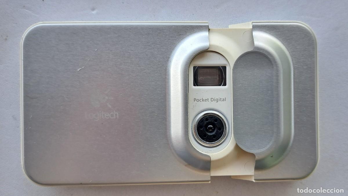 C&aacute;mara de fotos: MINI CAMARA LOGITECH POCKET DIGITAL DE BOLSILLO - CON SU FUNDA - FUNCIONA - - Foto 1