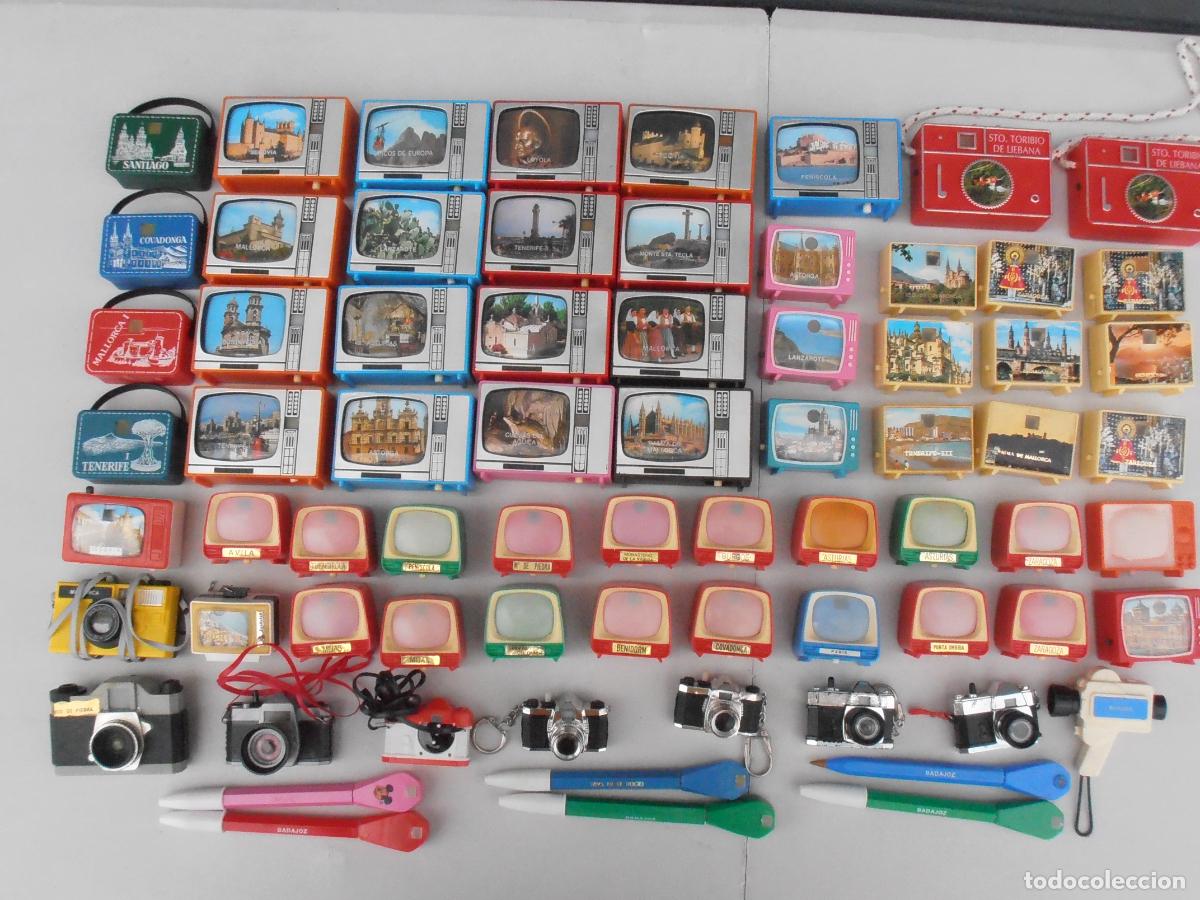 C&aacute;mara de fotos: ESPECTACULAR LOTE DE 71 VISORES ANTIGUOS FUNCIONANDO, A&Ntilde;OS 70 Y 80 DIAPOSITIVAS TURISTICAS