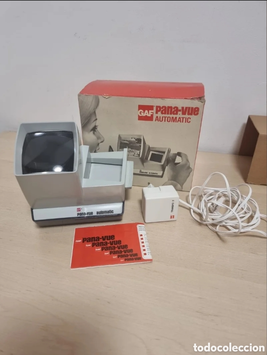 C&acirc;maras de fotos: Visor antiguo de diapositivas GAF