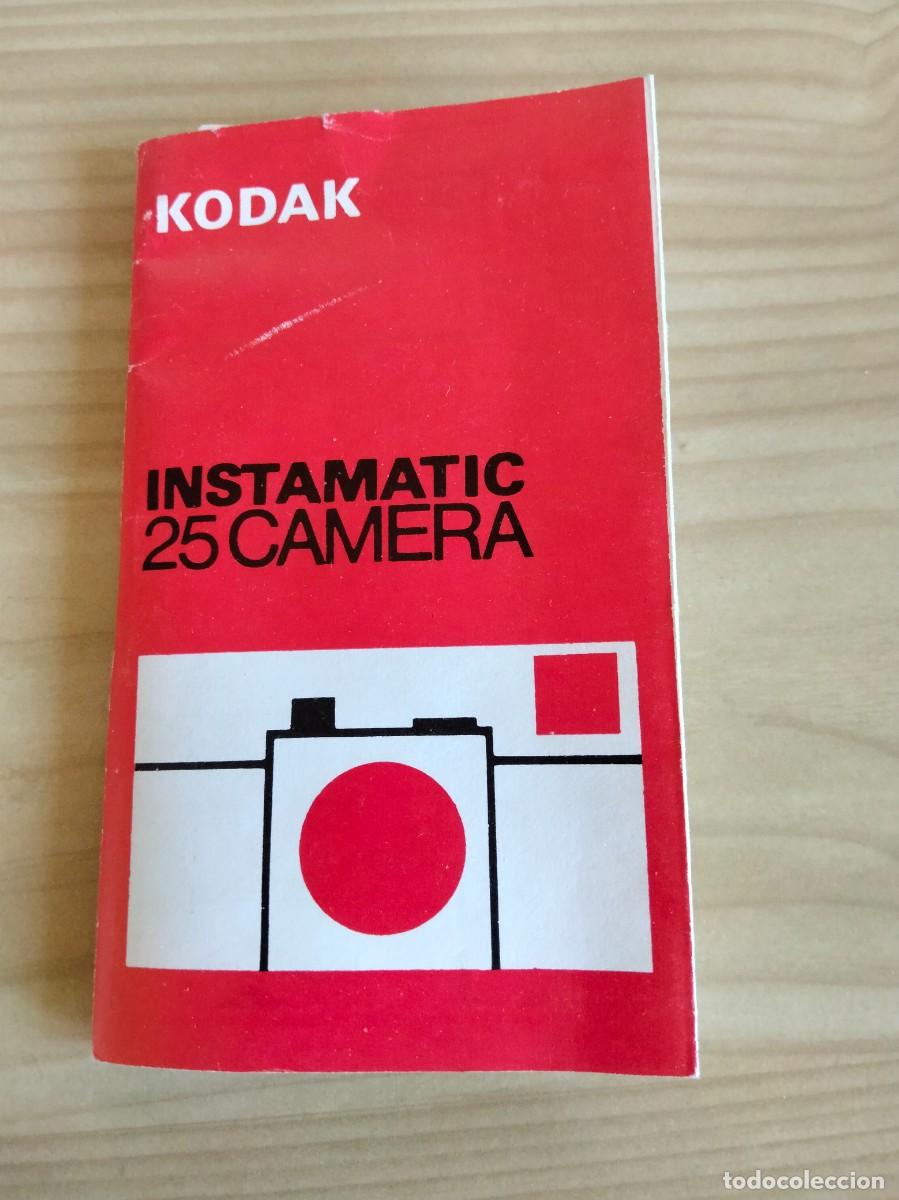 C&aacute;mara de fotos: LIBRITO INSTRUCCIONES KODAK INSTAMATIC 25 CAMERA - Foto 1