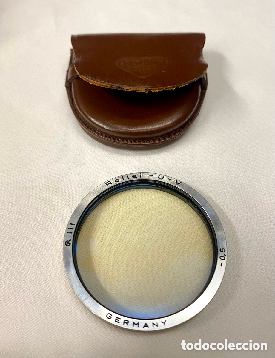 Fotokamera: Filtro UV ROLLEI III para c&aacute;mara Rolleiflex