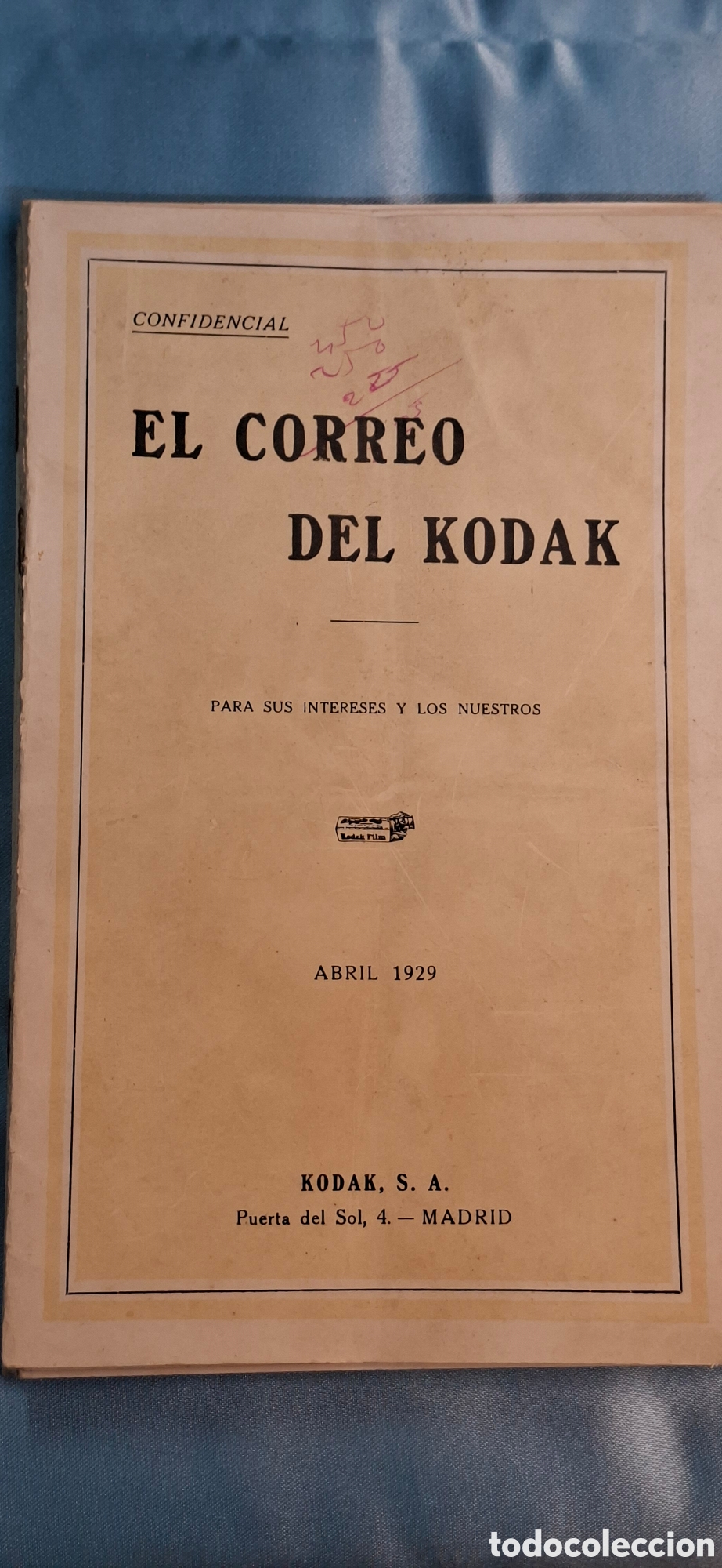 C&aacute;mara de fotos: El Correo del kodak 1929- 1930 - Foto 2