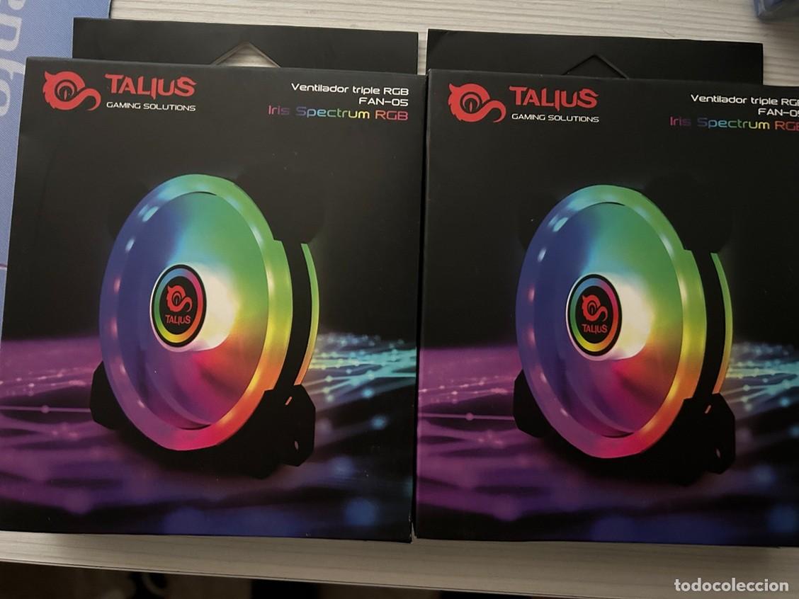 C&aacute;mara de fotos: Ventilador triple RGB TALIUS - Foto 1