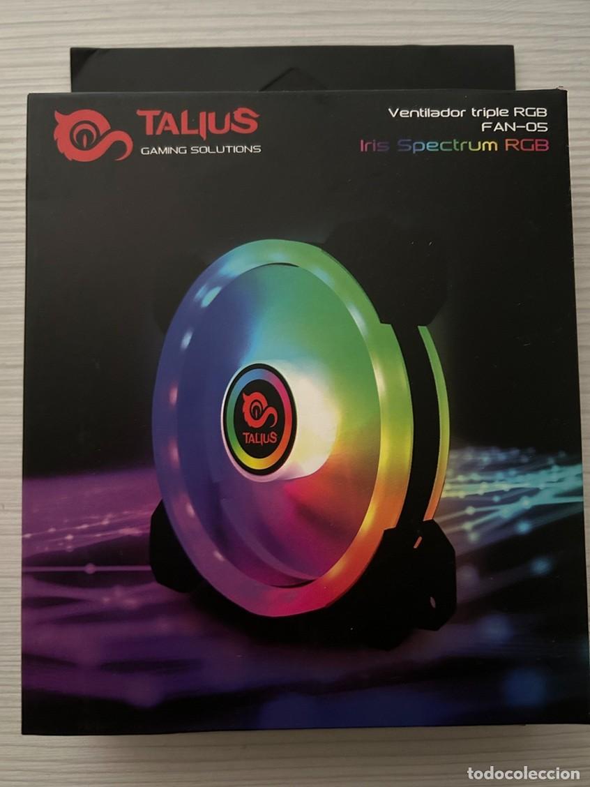 C&aacute;mara de fotos: Ventilador triple RGB TALIUS - Foto 2