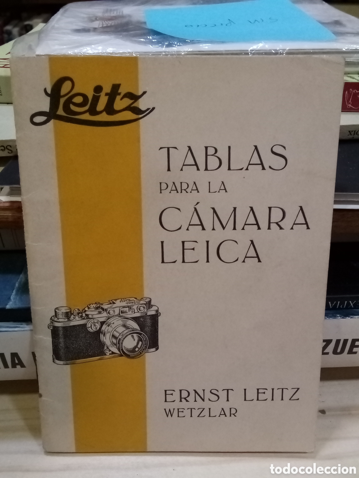 C&aacute;mara de fotos: Tablas para la c&aacute;mara Leica (1936)
