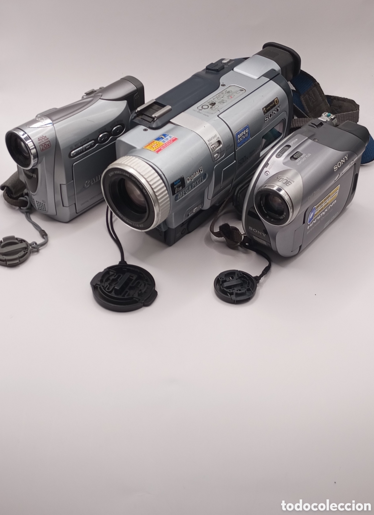 Fotokamera: LOTE DE 3 C&Aacute;MARAS VIDEO DIGITAL. SIN COMPROBAR.