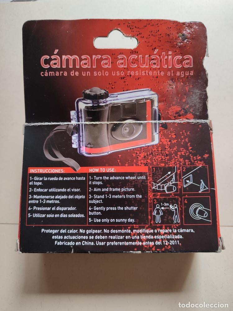 C&aacute;mara de fotos: C&aacute;mara acu&aacute;tica desechable. - Foto 2