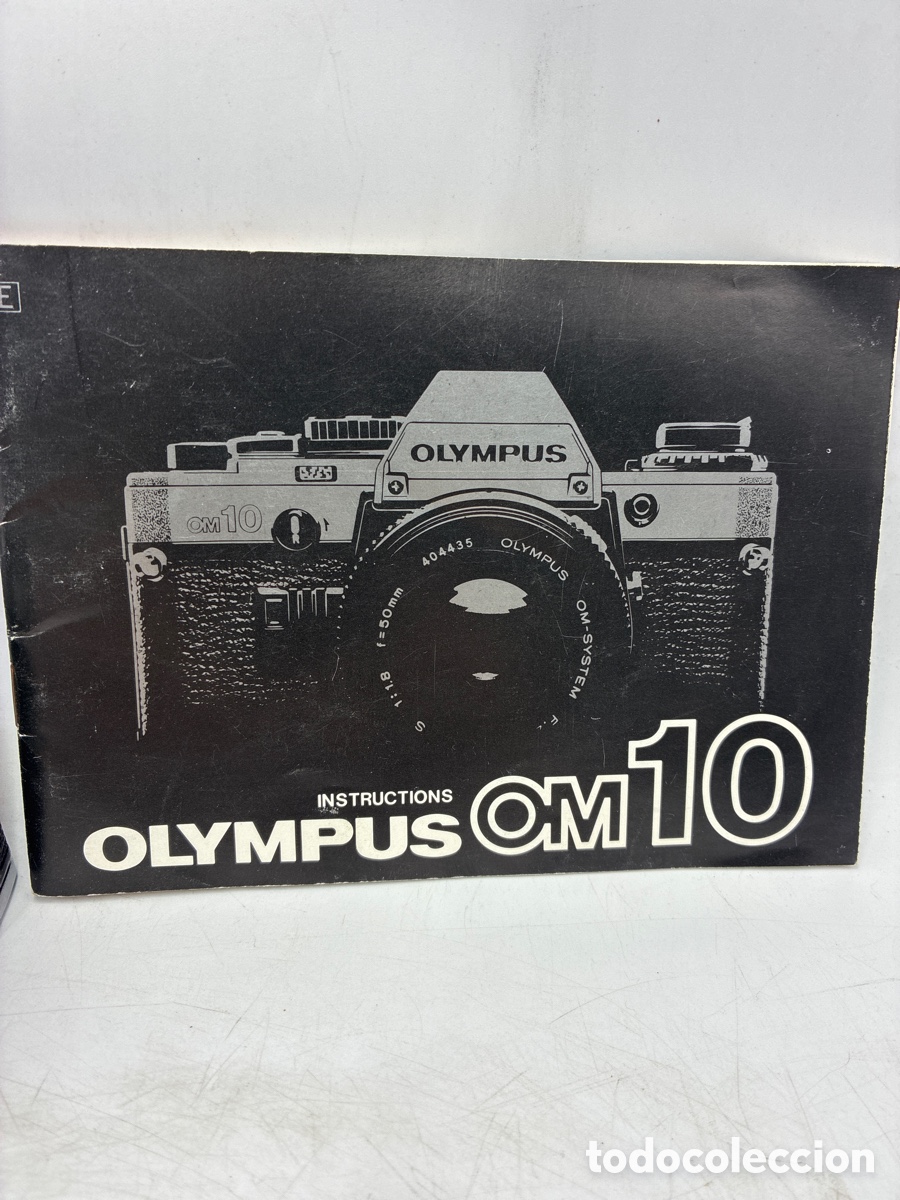 C&aacute;mara de fotos: C&aacute;mara OLYMPUS OM-10. Libro de instrucciones. - Foto 2