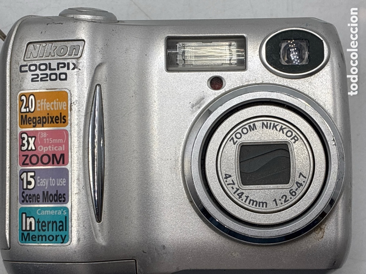C&aacute;mara de fotos: C&aacute;mara Digital NIKON COOLPIK 2.200