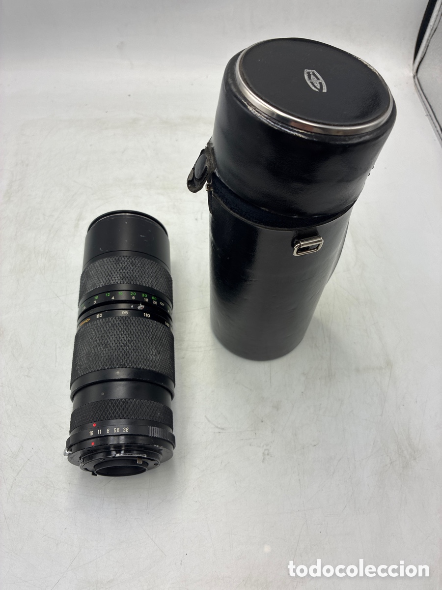 C&aacute;mara de fotos: Objetivo de c&aacute;mara Chinon. 1:3,8.