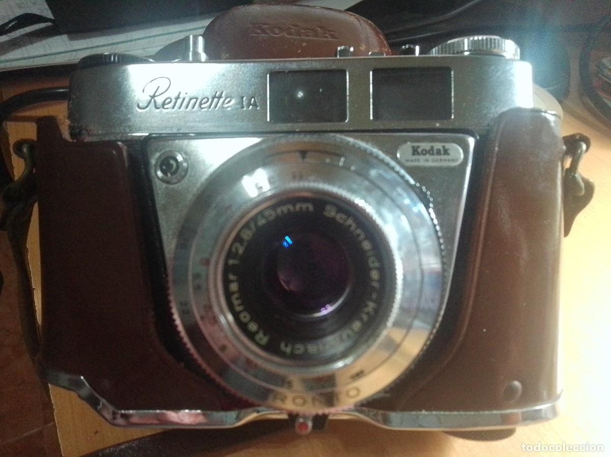 C&aacute;mara de fotos: Antigua c&aacute;mara KODAK RETINETTE CON FUNDA ORIGINAL