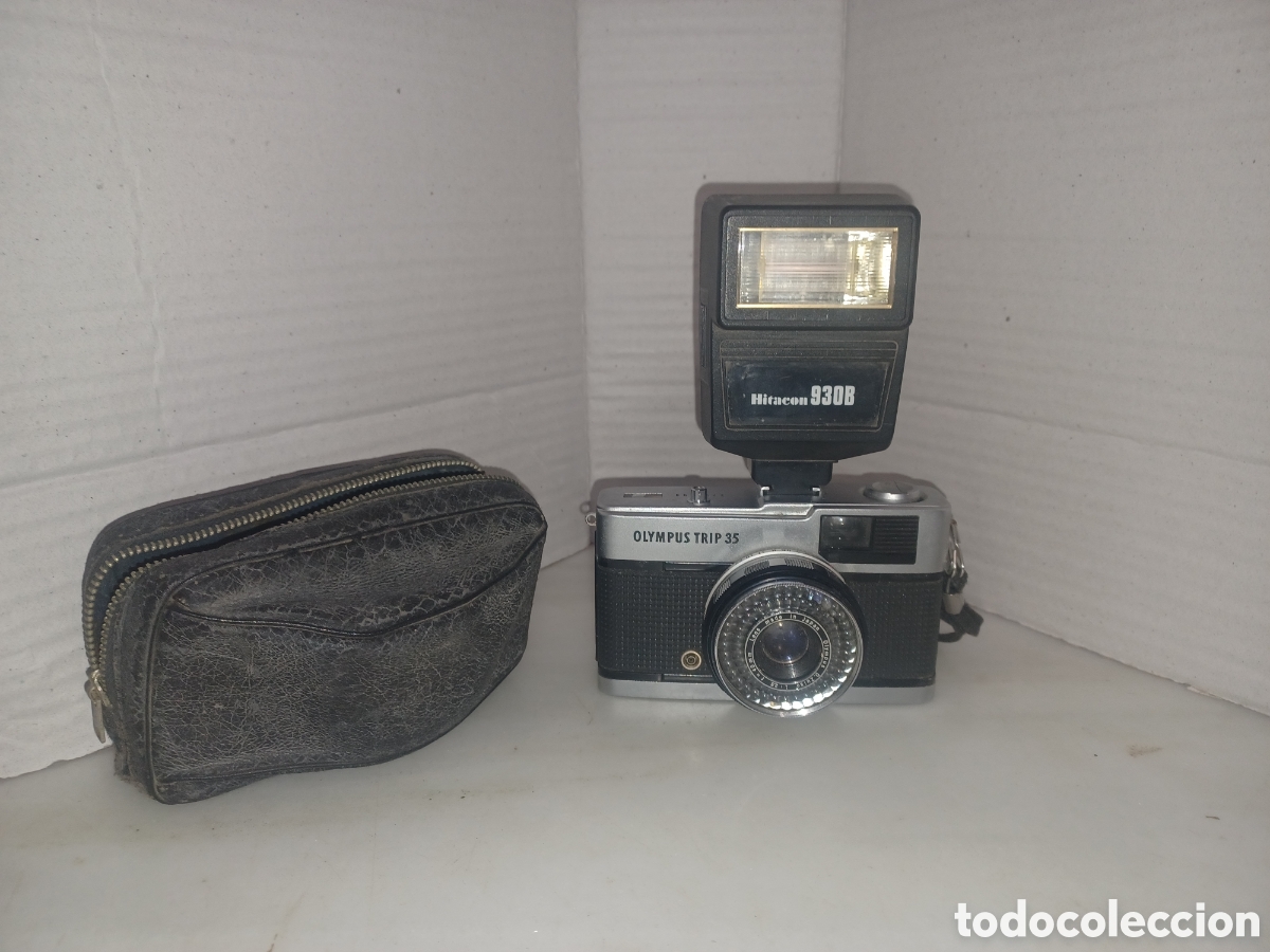 Fotocamere: Camara fotogr&aacute;fica OLYMPUS TRIP 35+ FLASH y funda