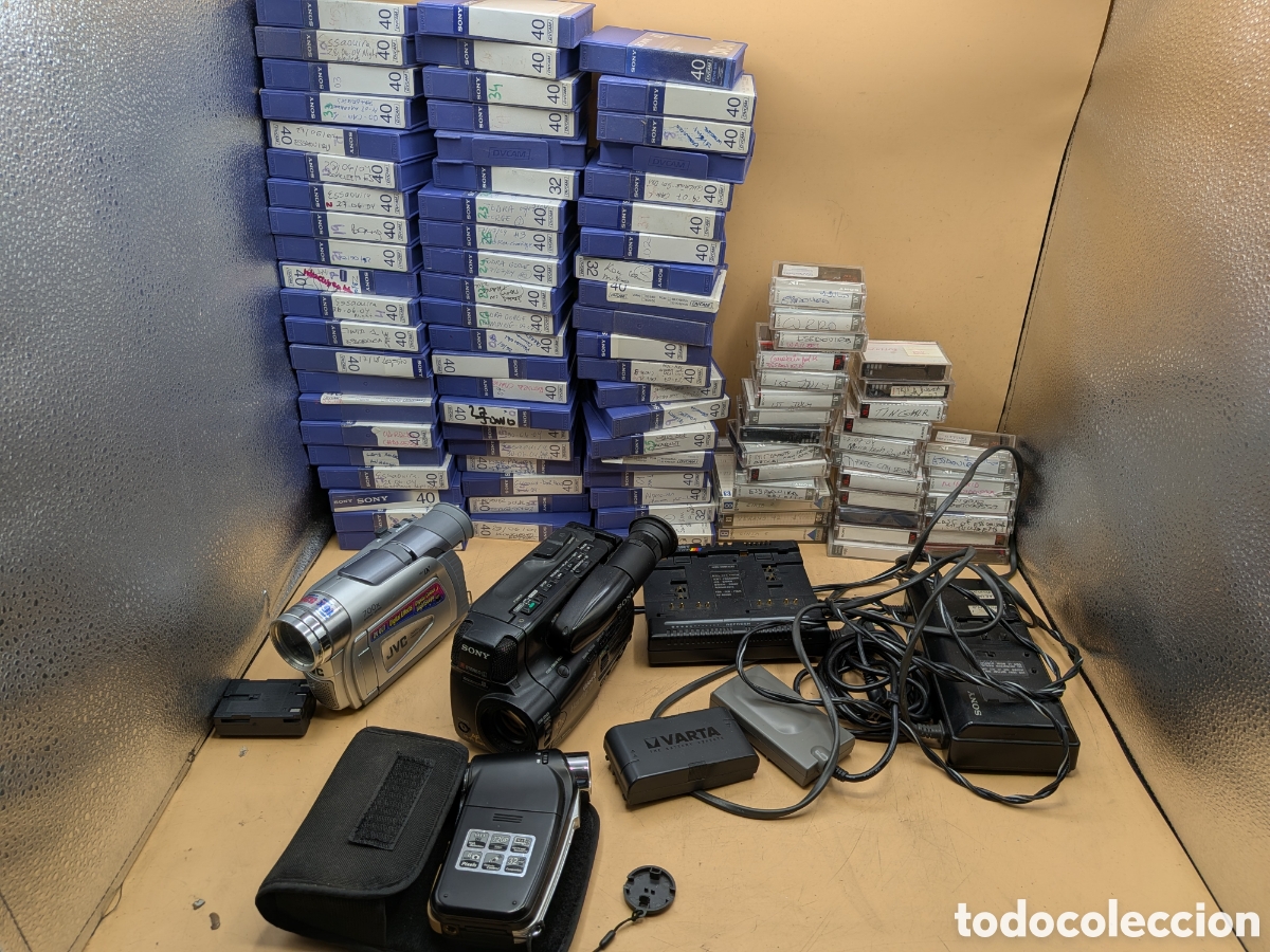 C&acirc;maras de fotos: + 100 CINTAS DVCAM VIAJES FAMILIARES+ CAMARAS DE VIDEO