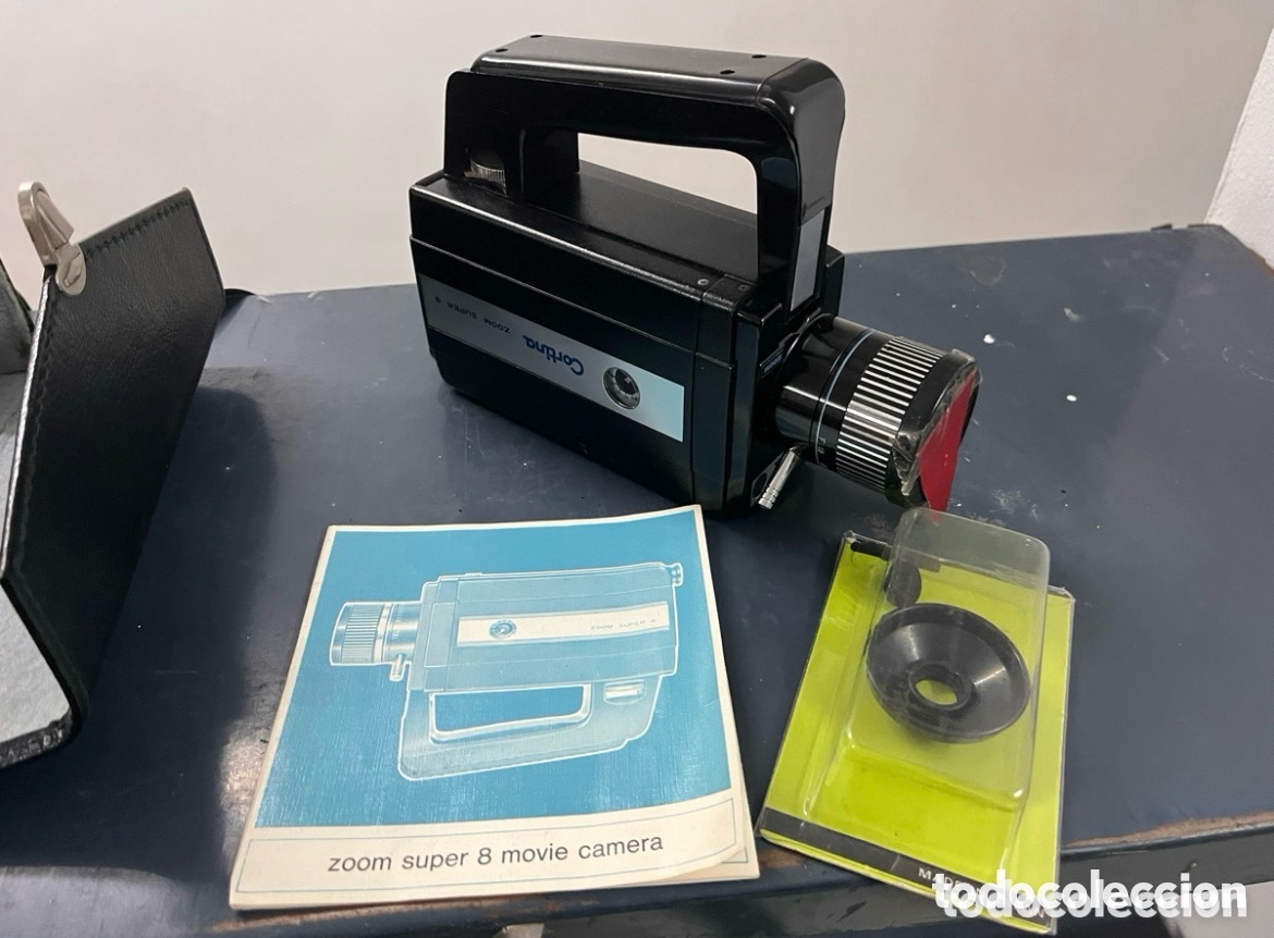 Fotocamere: TOMAVISTAS CORTINA SUPER 8 con malet&iacute;n e instrucciones