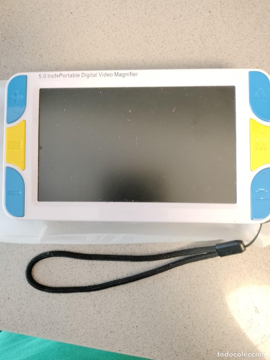 C&aacute;mara de fotos: Lupa digital port&aacute;til de mano con pantalla de 5 pulgadas, ayuda visual electr&oacute;nica para la lectura p