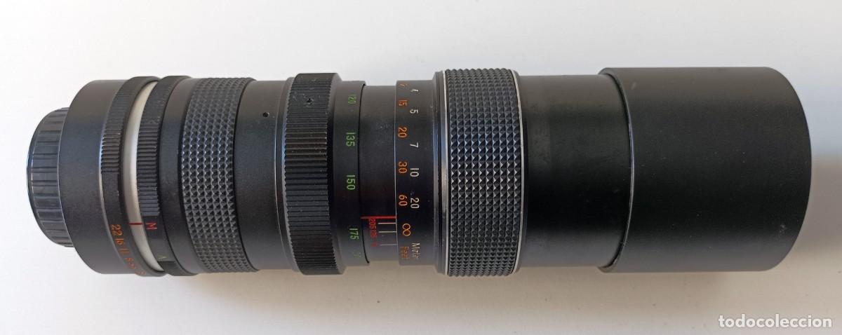 C&aacute;mara de fotos: LENTE OBJETIVO AUTO ZOOM PENTOR (f= 85 ~ 205 mm)