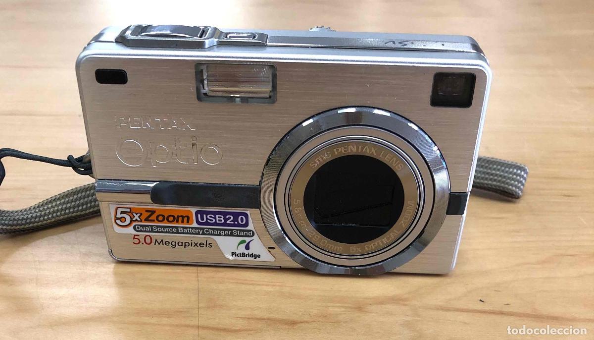 Appareil photos: CAMARA DIGITAL PENTAX OPTIO 5X ZOOM.. 5.8 MM-29.0 MM CON BATERIA Y TARJETA EN FUNDA ORIGINAL