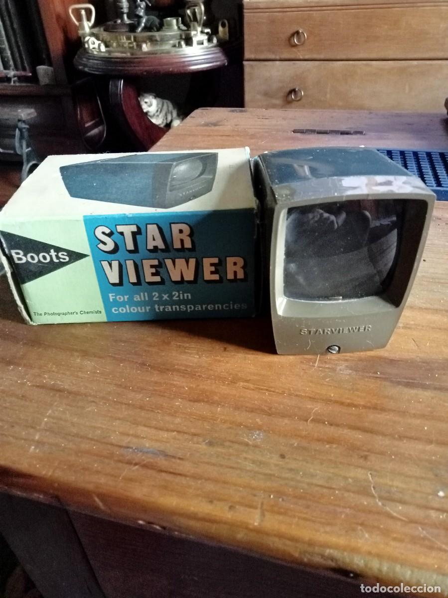 C&aacute;mara de fotos: ANTIGUO VISOR STAR VIEWER PARA DIAPOSITIVAS, CON CAJA ORIGINAL