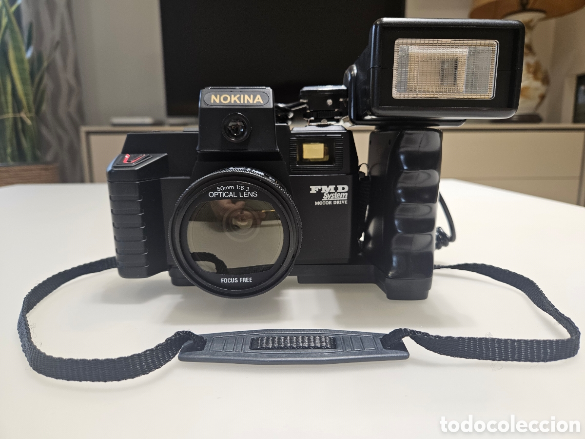 C&aacute;mara de fotos: ANTIGUA C&Aacute;MARA FOTOS NOKINA FMD SYSTEM MOTOR DRIVE