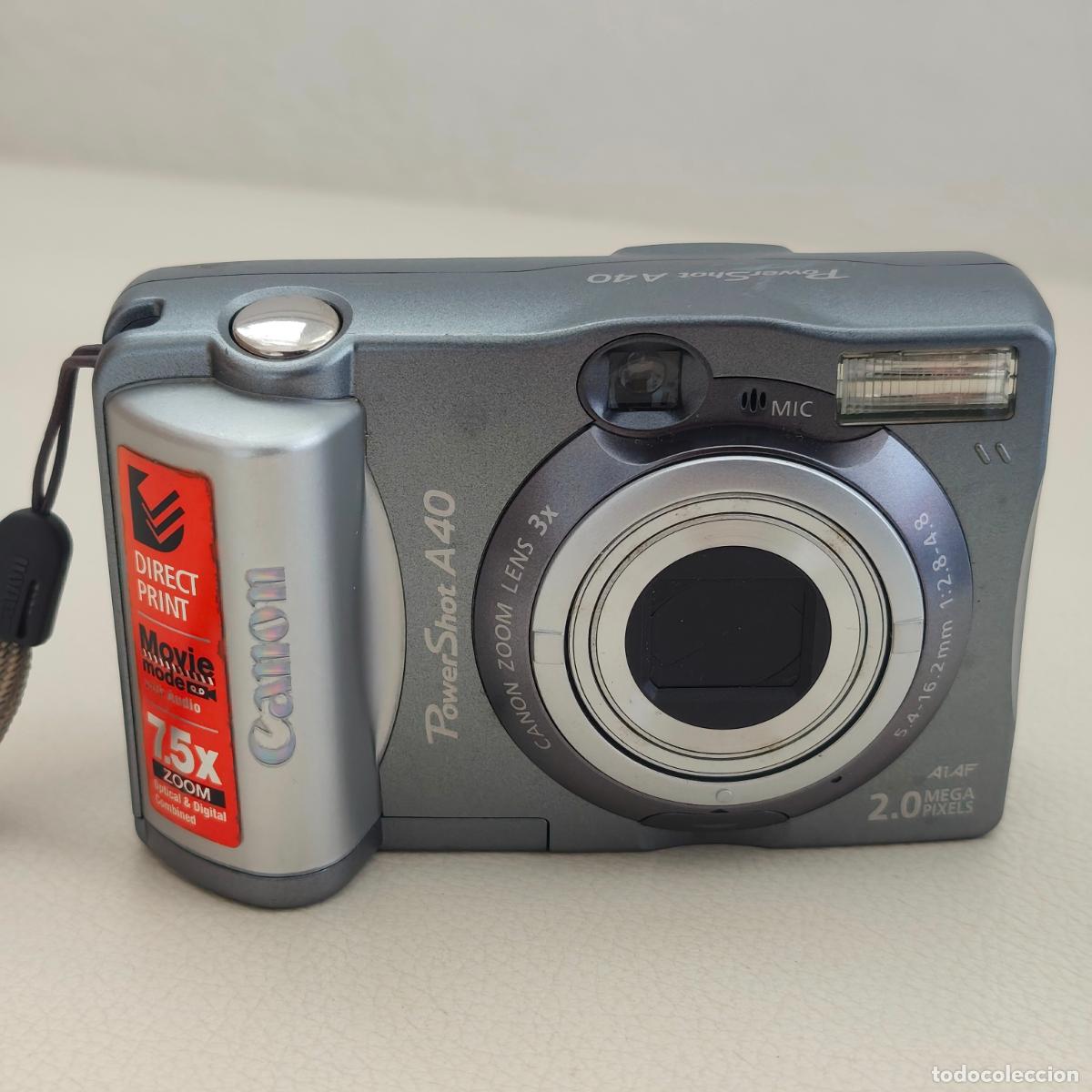 C&aacute;mara de fotos: Canon PowerShot A40 2.0MP c&aacute;mara digital camera