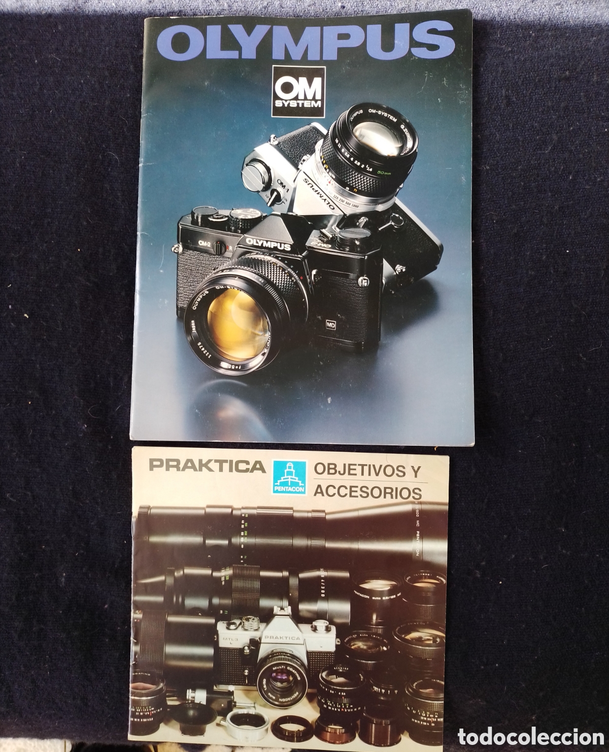 C&aacute;mara de fotos: Catalogo Olympus OM System.