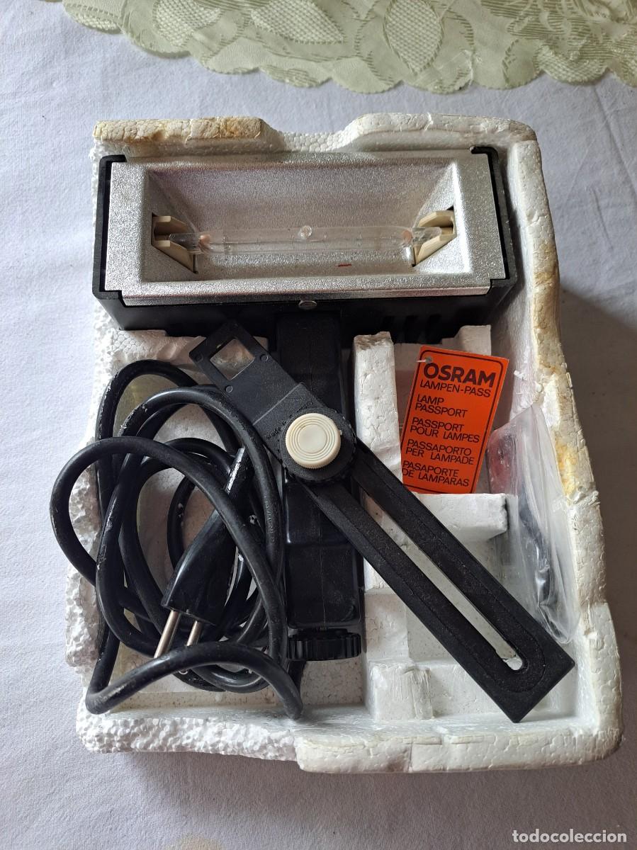 C&aacute;mara de fotos: L&aacute;mpara hal&oacute;gena vintage de la marca Osram - Foto 3