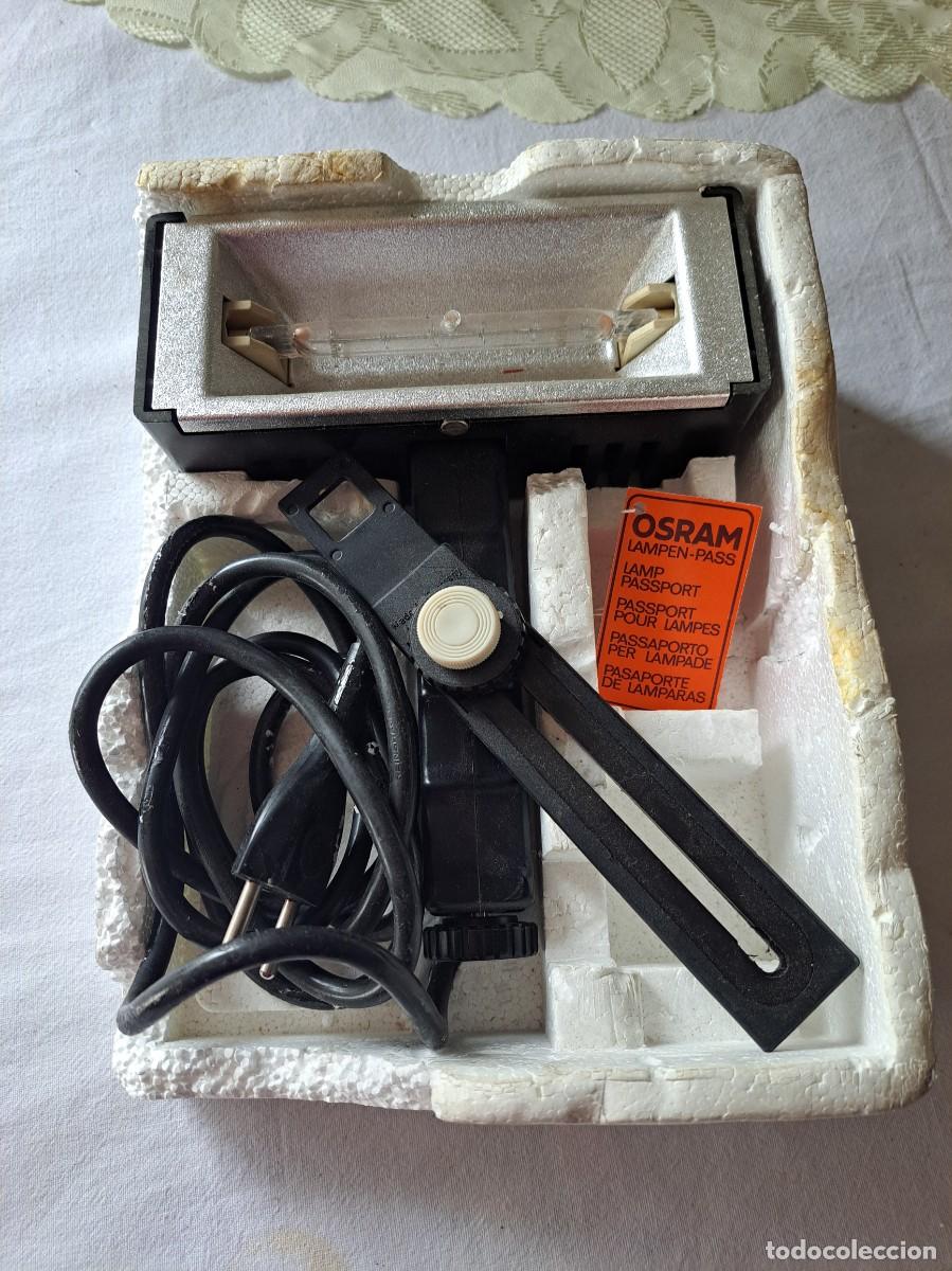 C&aacute;mara de fotos: L&aacute;mpara hal&oacute;gena vintage de la marca Osram - Foto 5