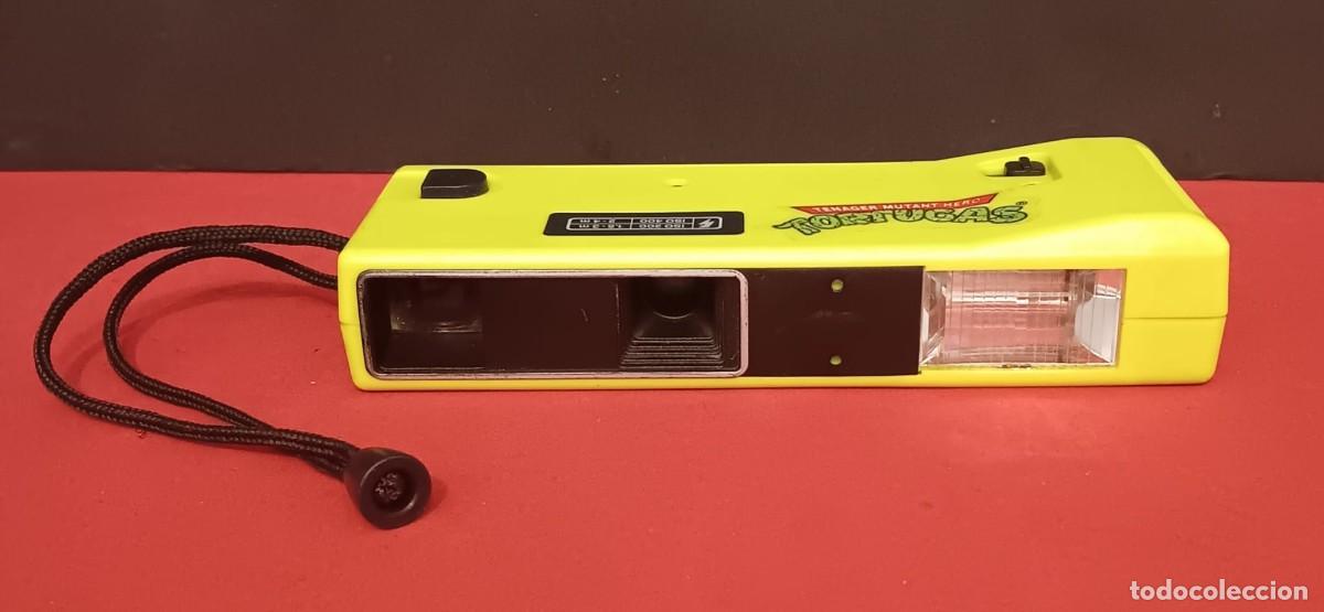 C&aacute;mara de fotos: ANTIGUA CAMARA DE FOTOS FLASH TORTUGAS NINJA TURTLES TEENAGE MUTAN HERO 1989/1990