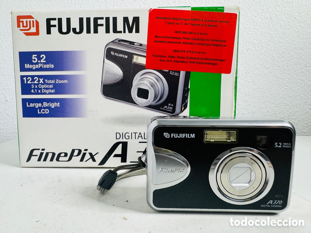 C&aacute;mara de fotos: Fujifilm FinePix Digital Camera A370 5.2MP Digital Camera No Funciona