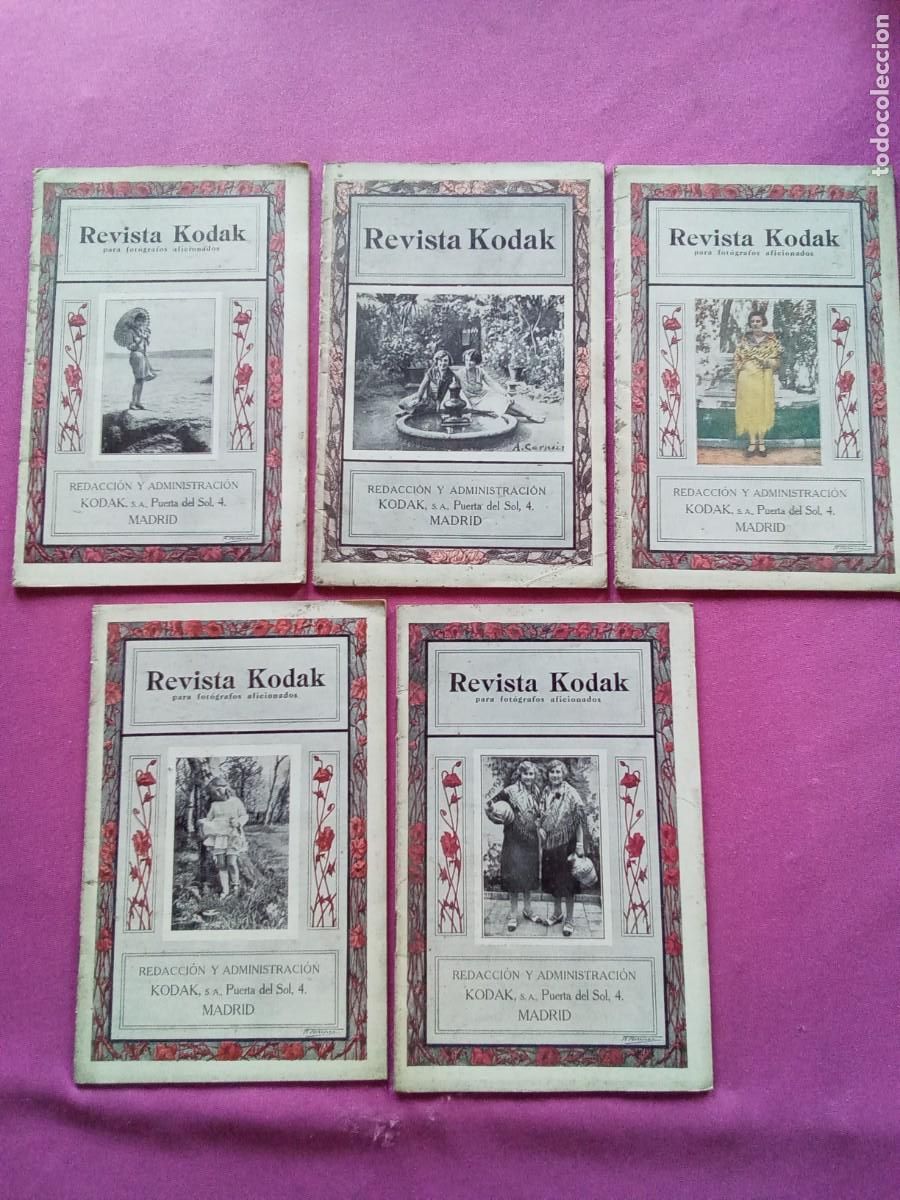 C&aacute;mara de fotos: REVISTAS KODAK LOTE A&Ntilde;O 1929-1930.L53 2