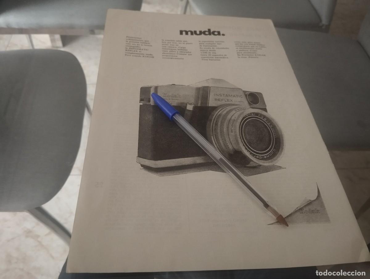 C&aacute;mara de fotos: CAMARA FOTOS INSTAMATIC REFLEX KODAK ANUNCIO PUBLICIDAD REVISTA 1969