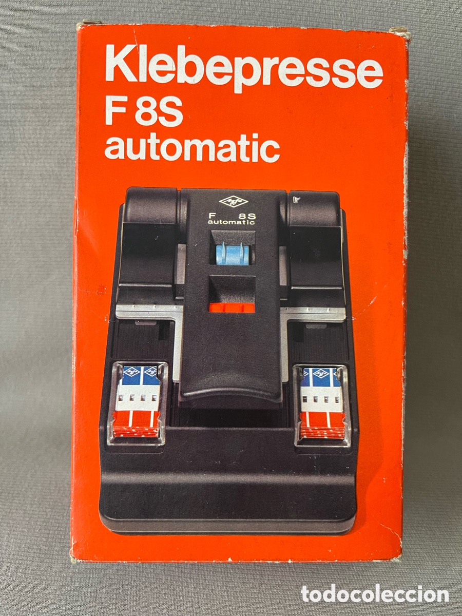 C&aacute;mara de fotos: Empalmadora para Super 8 Klebepresse F8S automatic
