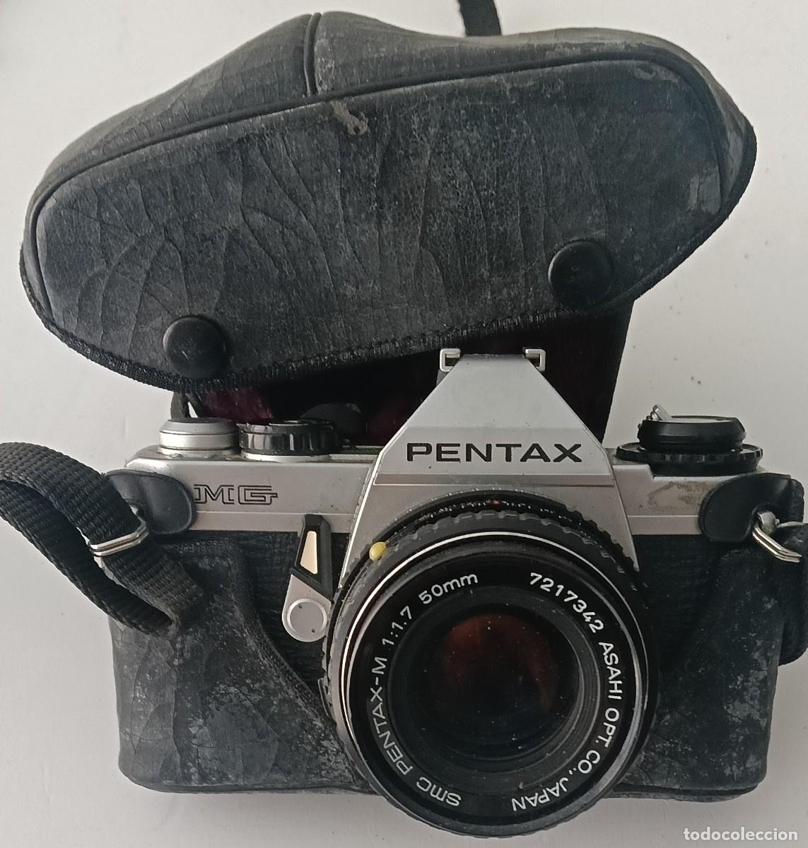 Photo camera: CAMARA FOTOGRAFICA PENTAX MG CON ESTUCHE DESGASTADO