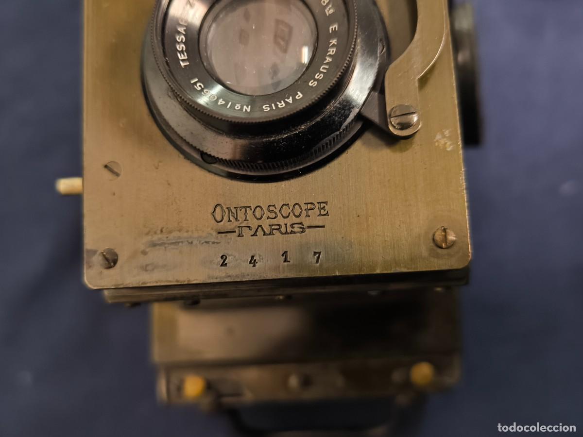 C&aacute;mara de fotos: ONTOSCOPIO.CAMARA ESTEREO DE LA MARCA CORNU DE 1900-1920 - Foto 9