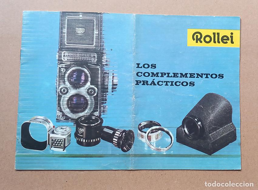 Photo camera: Rolleiflex &mdash; Los complementos pr&aacute;cticos. Manual en castellano