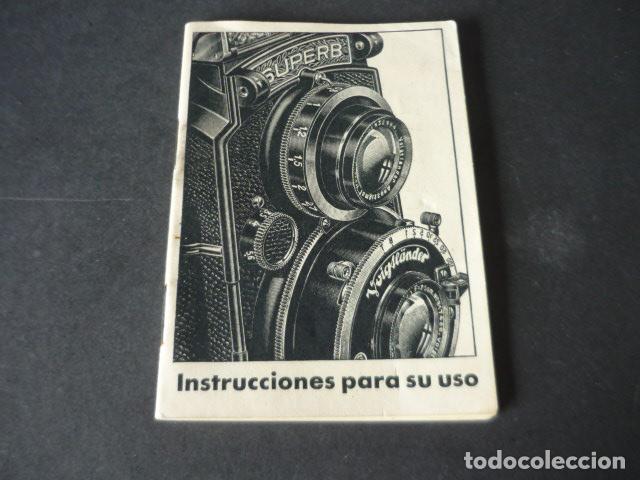 Photo camera: CAMARA DE FOTOS VOIGTL&Auml;NDER INSTRUCCIONES PARA SU USO