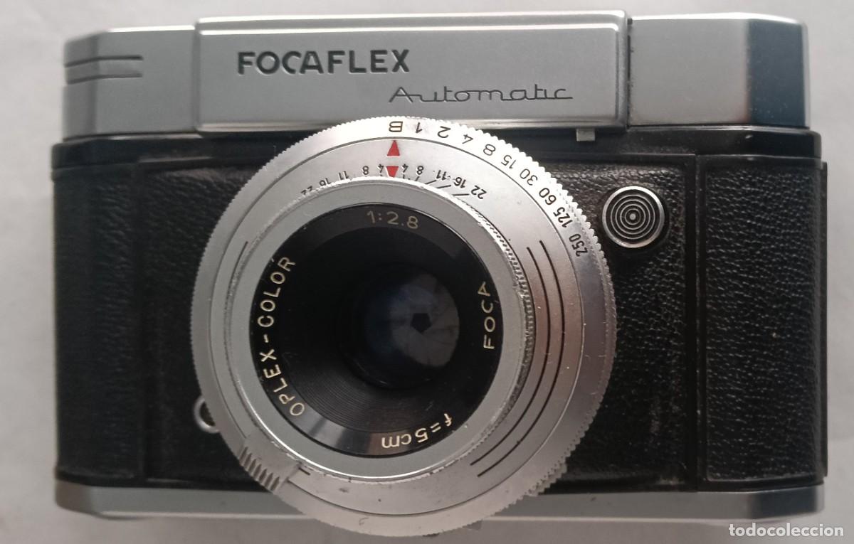 C&aacute;mara de fotos: CAMARA FOTOGRAFICA FOCAFLEX AUTOMATIC CON SU FUNDA DE CUERO