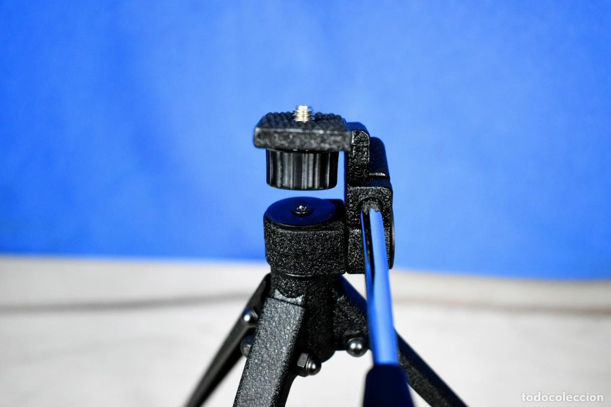 C&aacute;mara de fotos: Tr&iacute;pode de mesa met&aacute;lico - Foto 4