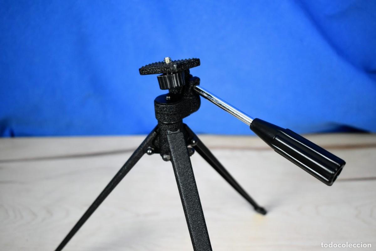 C&aacute;mara de fotos: Tr&iacute;pode de mesa met&aacute;lico - Foto 5