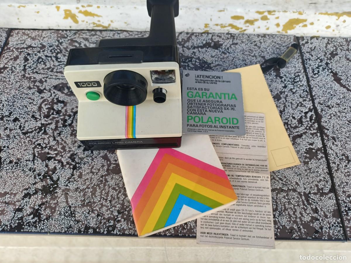 C&aacute;mara de fotos: CAMARA FOTOGRAFICA FOTOGRAFIA. POLAROID 1000. A&Ntilde;OS 70. VINTAGE
