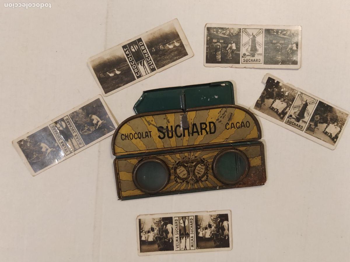 C&aacute;mara de fotos: CHOCOLATE SUCHARD - VISOR DE FOTOGRAFIAS ANTIGUAS ESTEREOSCOPICAS -VER FOTOS-(K-15.432)